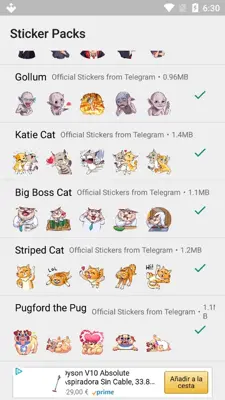 Stickers Cloud & Sticker Maker android App screenshot 6